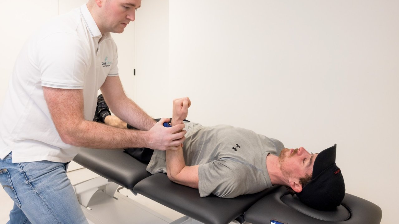 Hylyght in the Physiotherapy practice: Steven and Jeffrey at KinePlus Aalst
