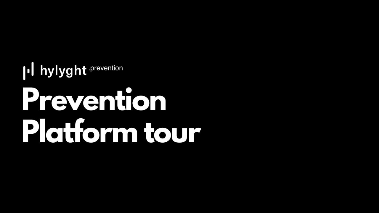 Hylyght.prevention platform tour (ENG)